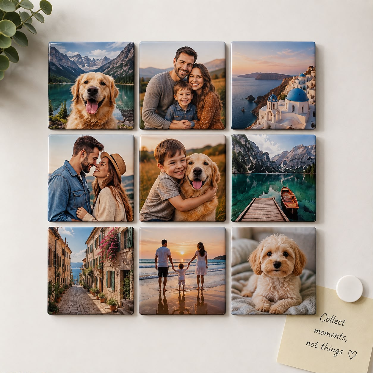 2x2 Square Premium Photo Magnets